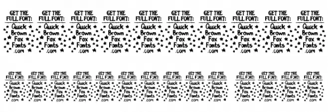 Gastro Intestinal Confl [Demo] Font OTHER CHARS