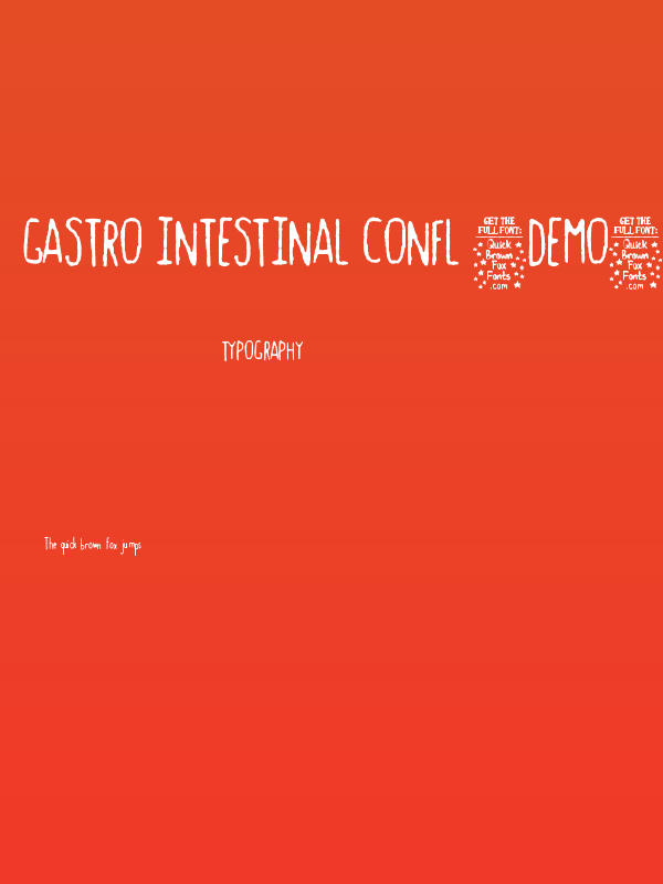 Gastro Intestinal Confl [Demo] Poster