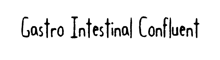 Gastro Intestinal Confluent  font caratteri gratis