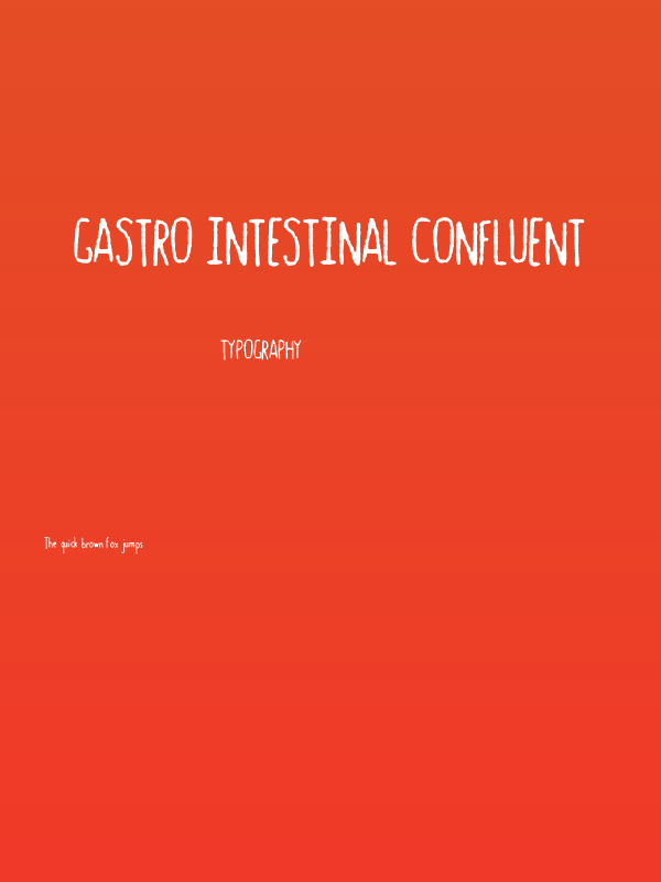 Gastro Intestinal Confluent Poster