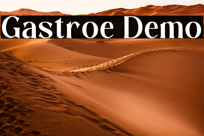 Gastroe Demo Example 1