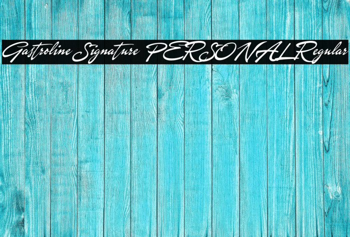 Gastroline Signature PERSONAL Regular Example 3