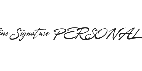 Gastroline Signature PERSONAL Regular Logo