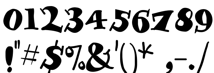 Gastronom Font OTHER CHARS