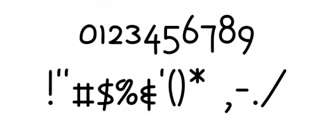 Gate Street Font OTHER CHARS