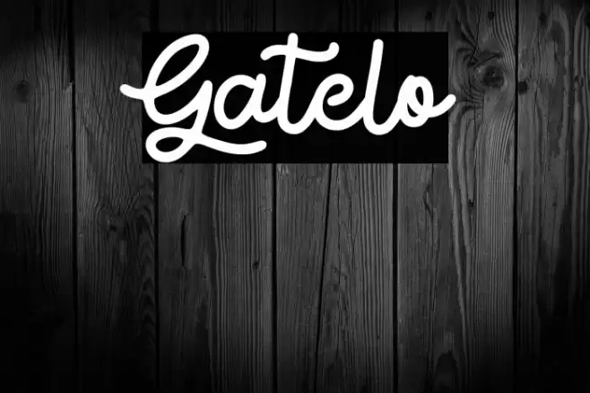 Gatelo Font examples
