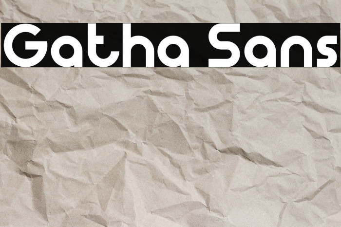 Gatha Sans Example 3