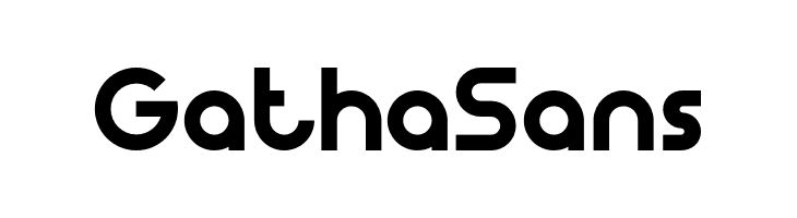 GathaSans  フリーフォントのダウンロード
