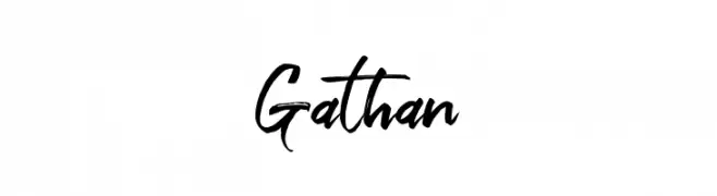 Gathan  font caratteri gratis