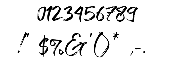 Gathan Font OTHER CHARS