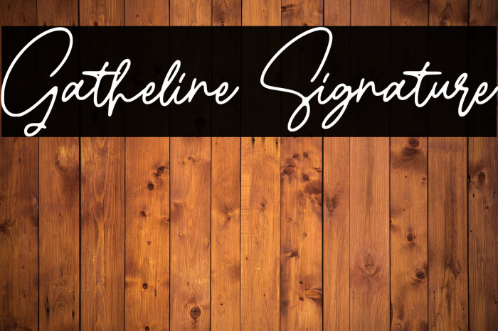 Gatheline Signature Example 2