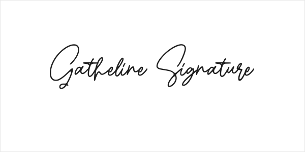Gatheline Signature Logo