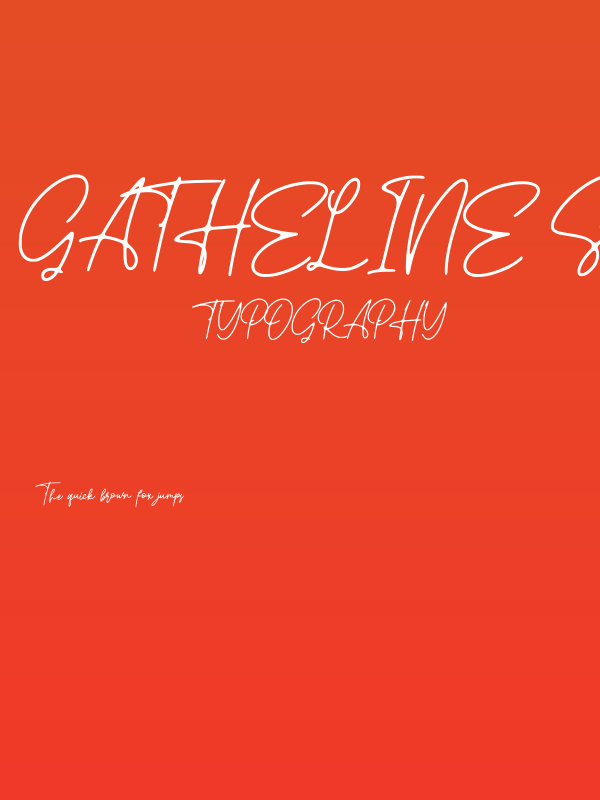 Gatheline Signature Poster