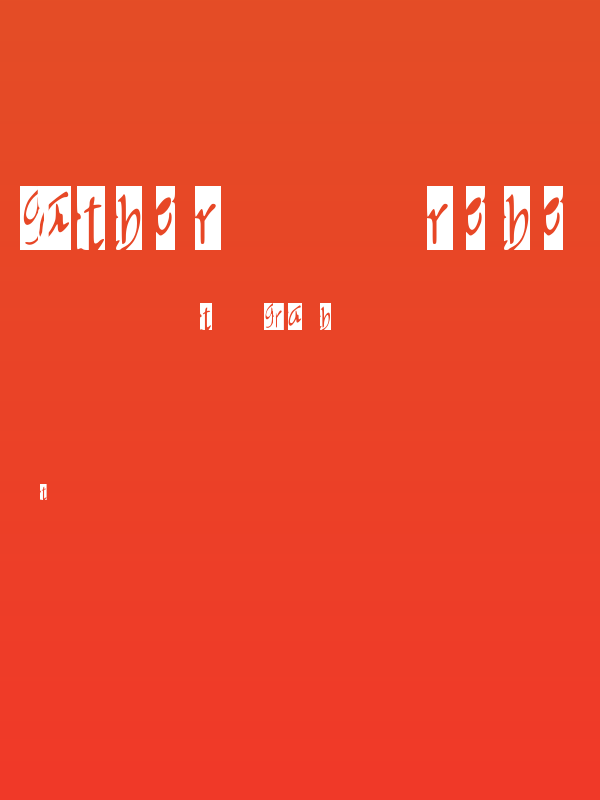 Gather Comprehensive lowercase Poster