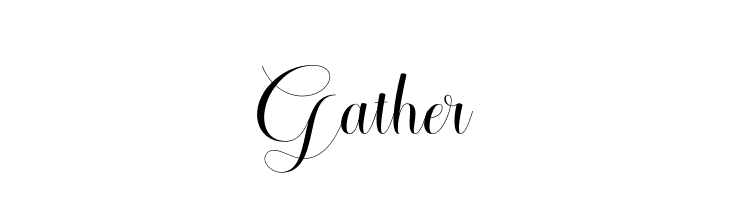 Gather  Descarca Fonturi Gratis