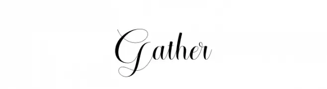 Gather  Frei Schriftart Herunterladen