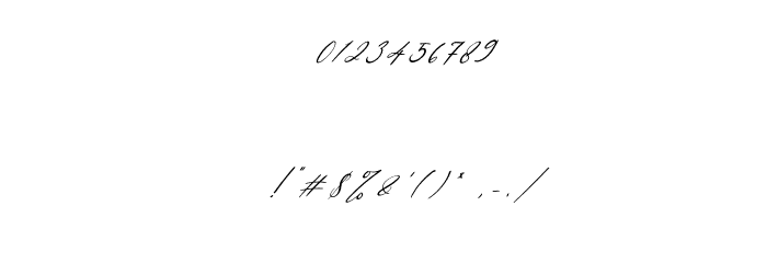 Gathering Day Italic Font OTHER CHARS