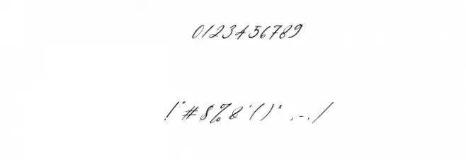 Gathering Day Italic Font OTHER CHARS