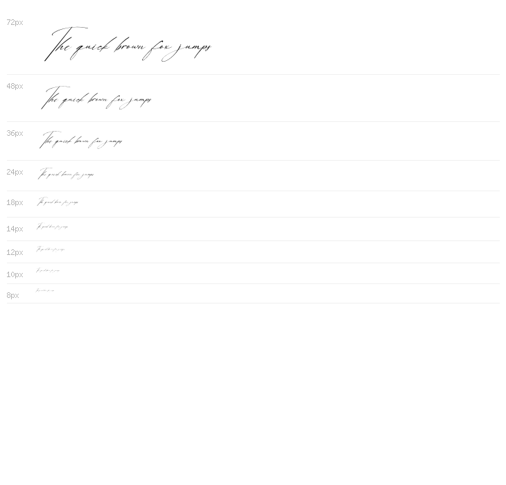 Gathering Day Italic Waterfall