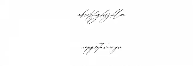 Gathering Day Italic फ़ॉन्ट लोअरकेस