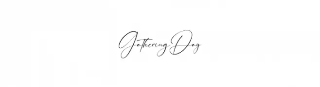 Gathering Day  baixar fontes gratis