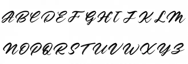 Gathering Personal Use Schriftart Groß