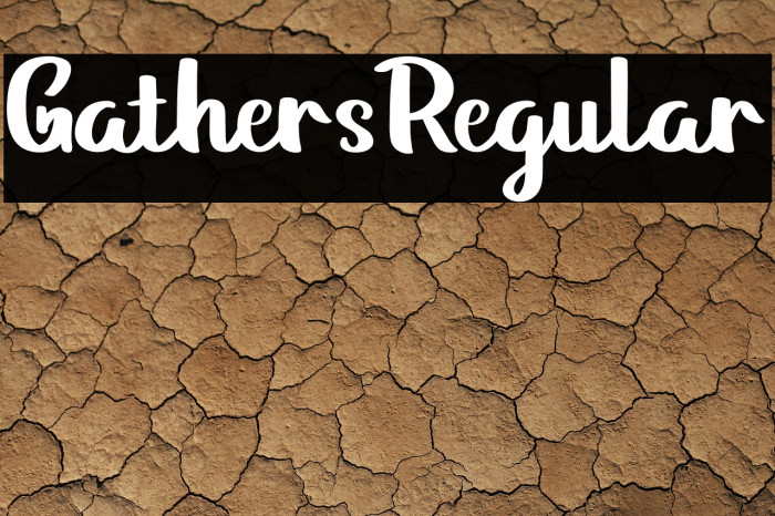 GathersRegular Example 2