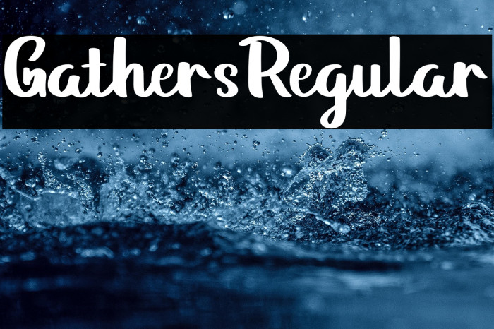 GathersRegular Example 3