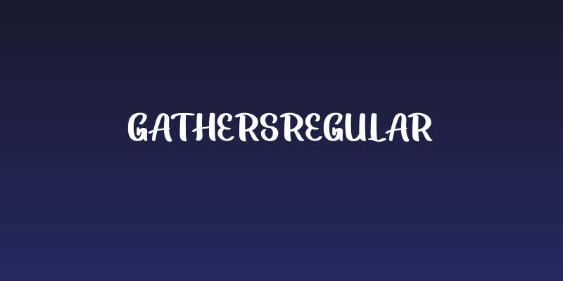 GathersRegular Social Header