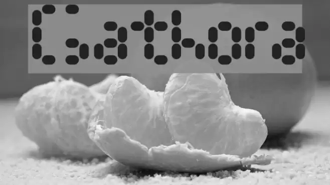 Gathora Font examples