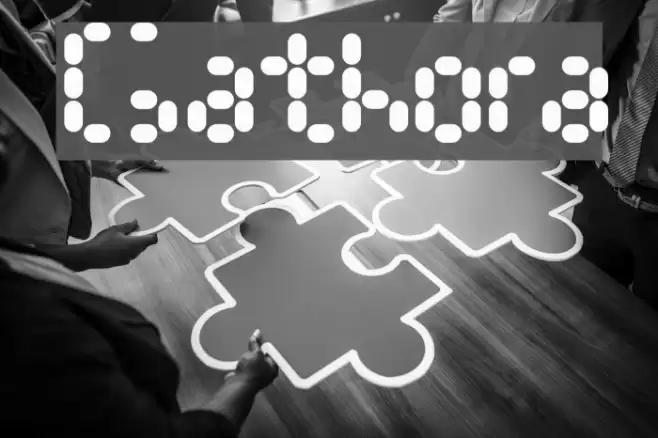 Gathora Font examples