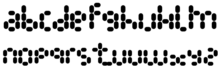 Gathora Font LOWERCASE