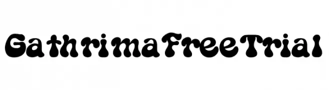 Gathrima Free Trial  नि: शुल्क फ़ॉन्ट्स डाउनलोड