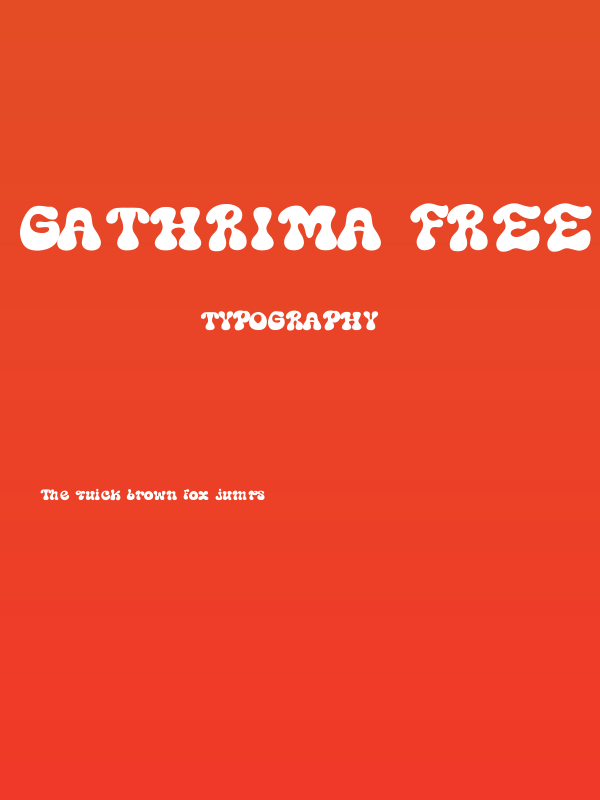 Gathrima Free Trial Poster