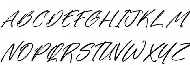 Gatmoley DEMO VERSION Italic Polices MAJUSCULES