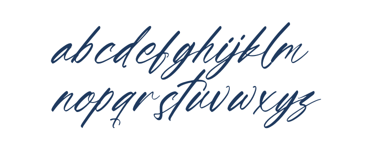 Gatmoley DEMO VERSION Italic Lowercase