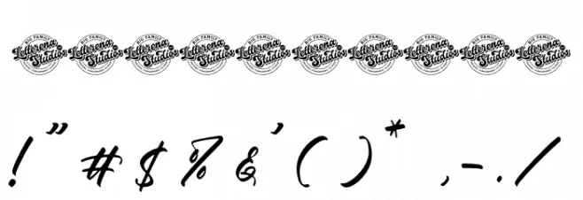 Gatmoley DEMO VERSION Polices AUTRES CHARS