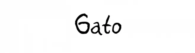 Gato  baixar fontes gratis