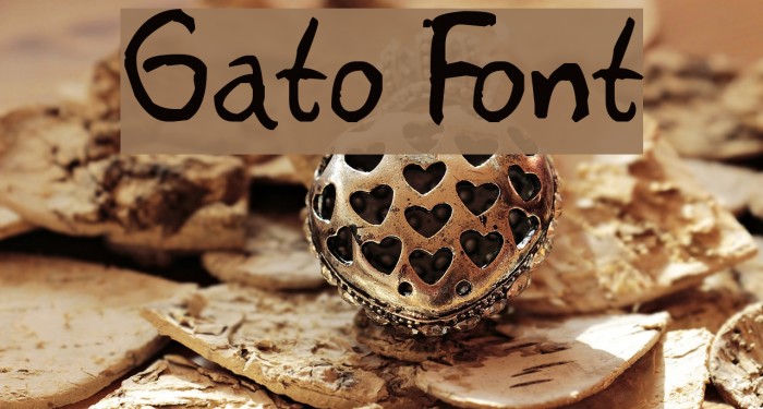 Gato Font examples