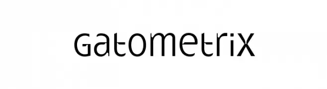 Gatometrix  नि: शुल्क फ़ॉन्ट्स डाउनलोड