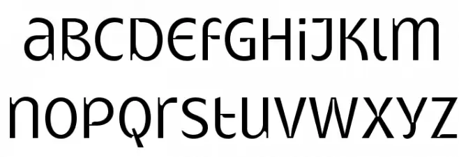 Gatometrix Schriftart Groß