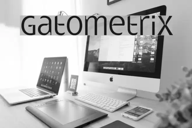 Gatometrix Font examples
