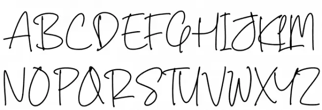 Gatrello Schriftart Groß