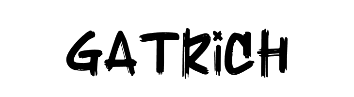 Gatrich  font caratteri gratis