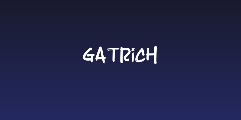Gatrich Social Header
