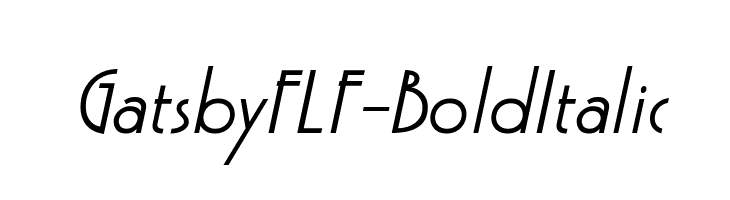 GatsbyFLF-BoldItalic  لخطوط تنزيل