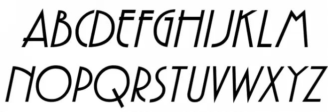 GatsbyFLF-BoldItalic Schriftart Groß