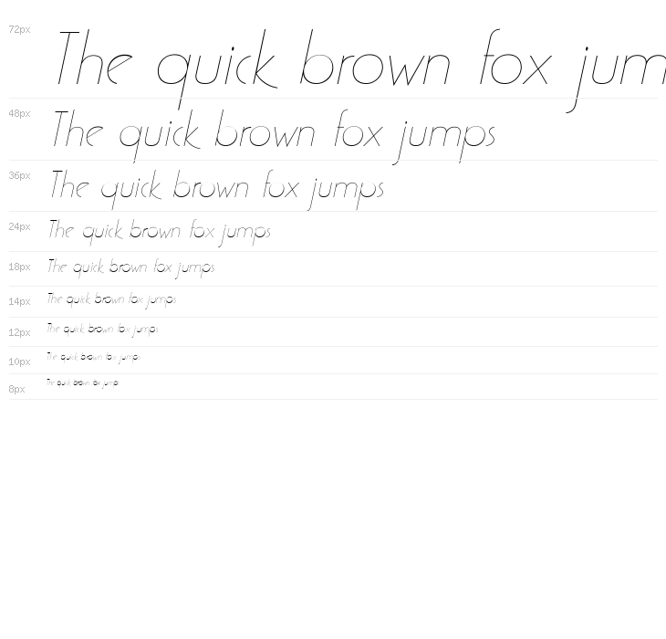 GatsbyFLF-Italic Waterfall