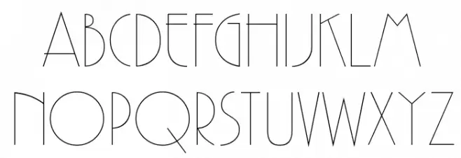 GatsbyFLF Schriftart Groß