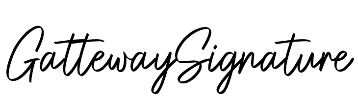 Gatteway Signature  لخطوط تنزيل